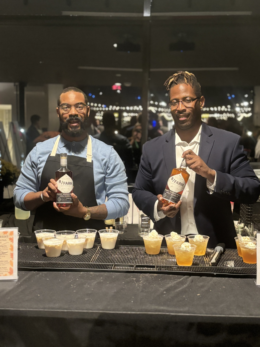 The Congressional Hospitality Group bartending team at a corporate event